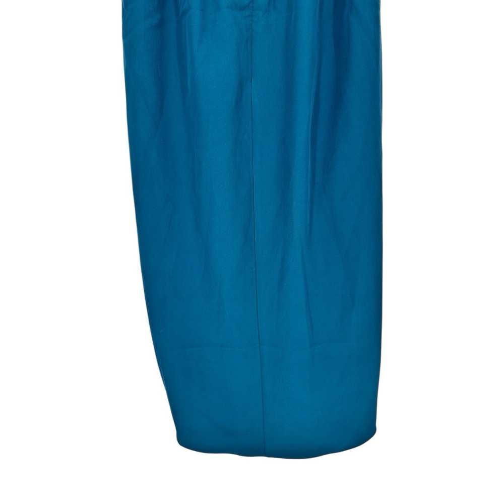 City Chic Sassy V Midi Dress in Emerald size S/16 Notch V Neck Adjustable Straps - Picture 8 of 14